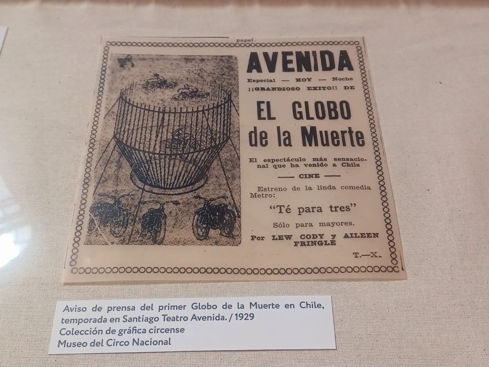 Archivo Nacional abre exposición con registros y memorias del circo de tradición familiar