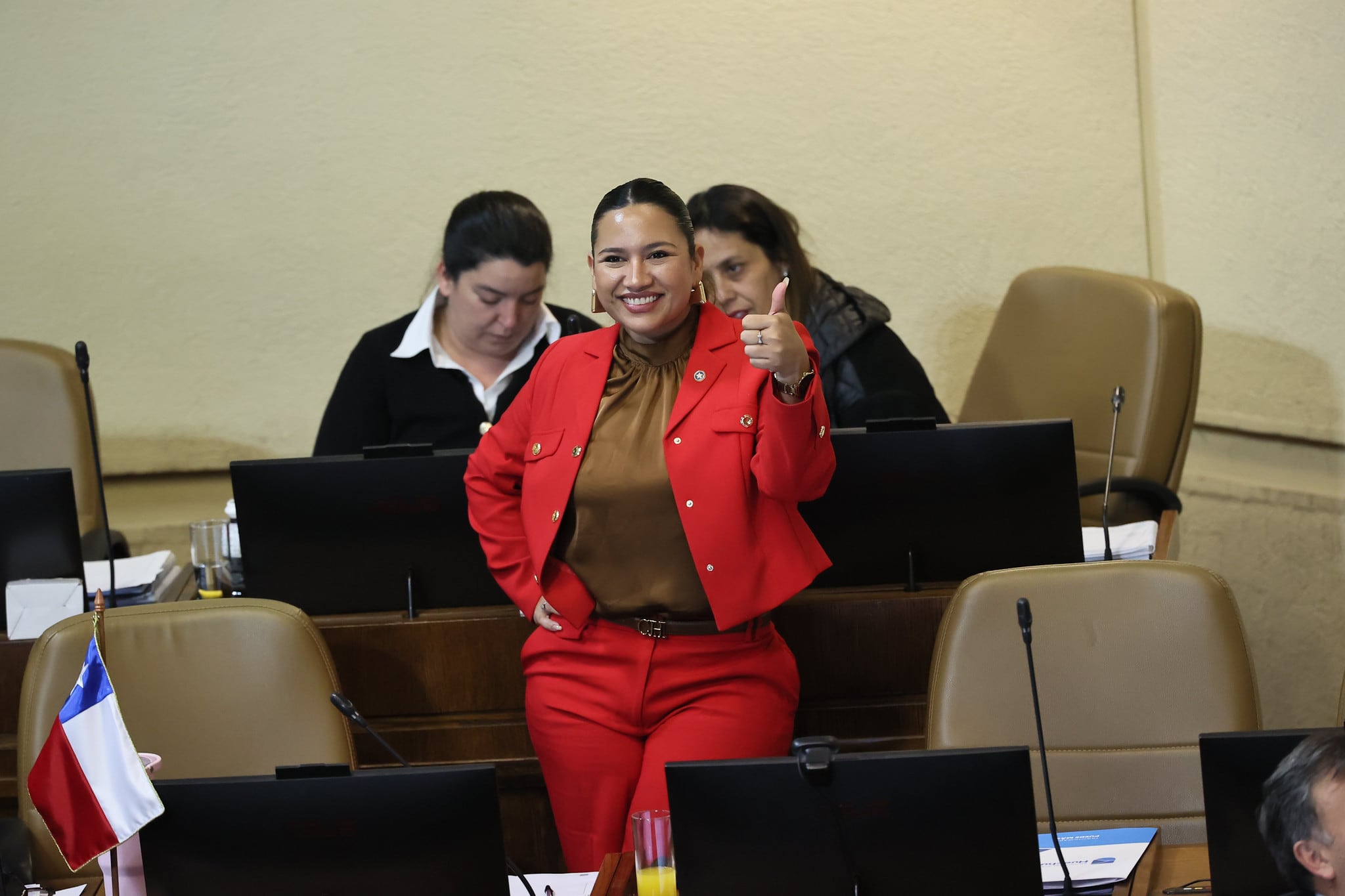 La diputada Stephanie Jéldrez