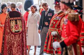 Harry y Meghan se reúnen con la familia real para el jubileo de platino de la reina