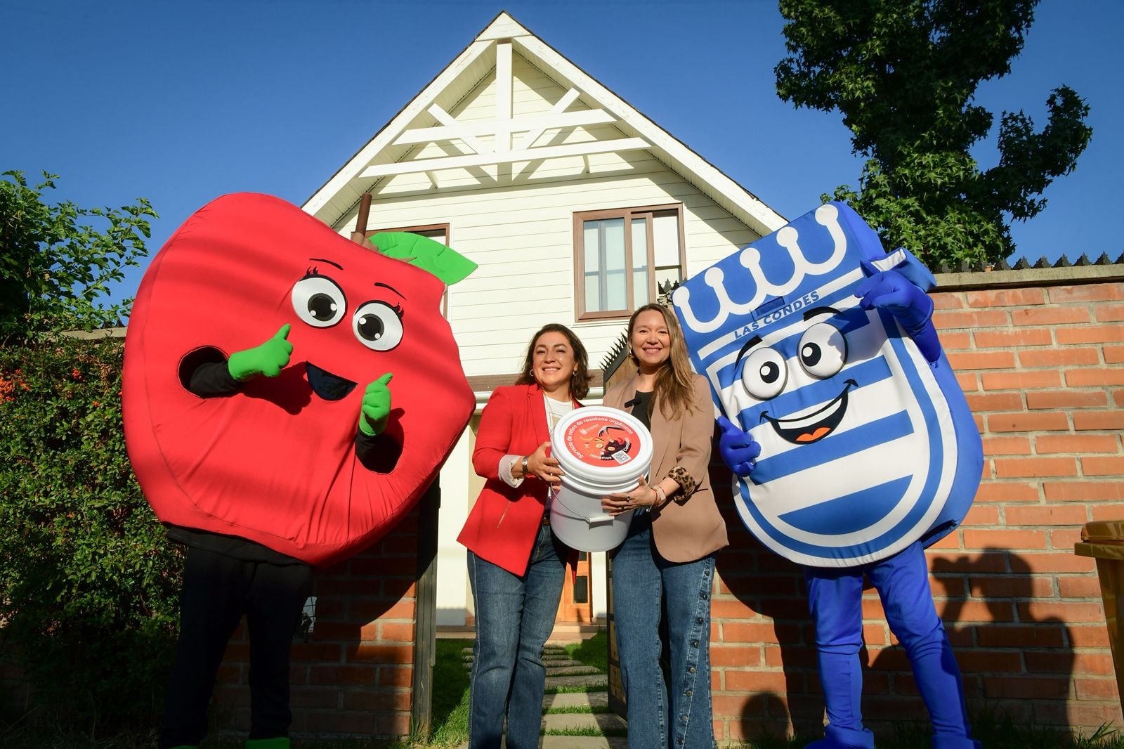 Primer año de programa ecológico en Las Condes cierra con más de 2 mil toneladas de residuos reciclados