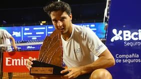Luciano Darderi se corona tras vencer a Yannick Hanfmann en la final europea del BCI Seguros ChileOpen