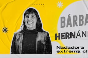 Bárbara Hernández, nadadora extrema: “A los 30 años decidí que si no me arriesgaba nunca iba a llegar el mejor momento”
