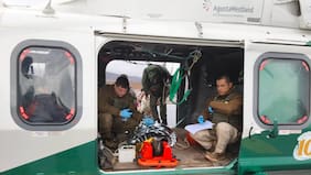 Carabineros ejecuta evacuación aérea desde La Higuera a La Serena de mujeres que necesitaban atención médica