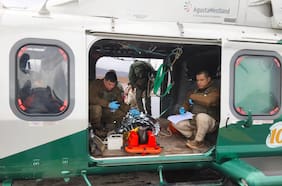 Carabineros ejecuta evacuación aérea desde La Higuera a La Serena de mujeres que necesitaban atención médica