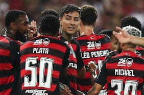 Prensa internacional y el Kun Agüero se rinden ante Erick Pulgar en el triunfo de Flamengo ante Racing en la Libertadores