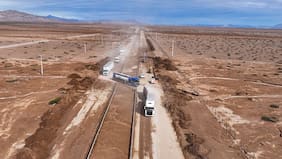 Avanza habilitación parcial de Ruta 5 Norte: puede ser usada por camiones de suministro y vehículos de emergencia