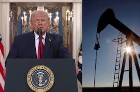 El petróleo salta tras discurso de Trump en el que advierte tres semanas de ataques “con mucha fuerza” contra Irán