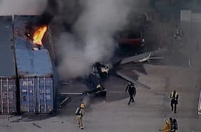 Al menos tres muertos: un helicóptero de NBC se estrella en Los Ángeles