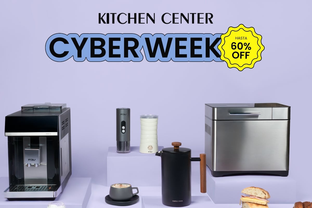 Cyber Week Kitchen Center: oportunidades para renovar la cocina con descuentos de hasta 60%
