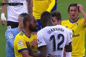 LaLiga declara inocente a Juan Cala de los insultos racistas contra Diakhaby