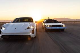 ¿Cuál es la conexión entre el Porsche Taycan y el mítico DeLorean de ‘Volver al Futuro’?