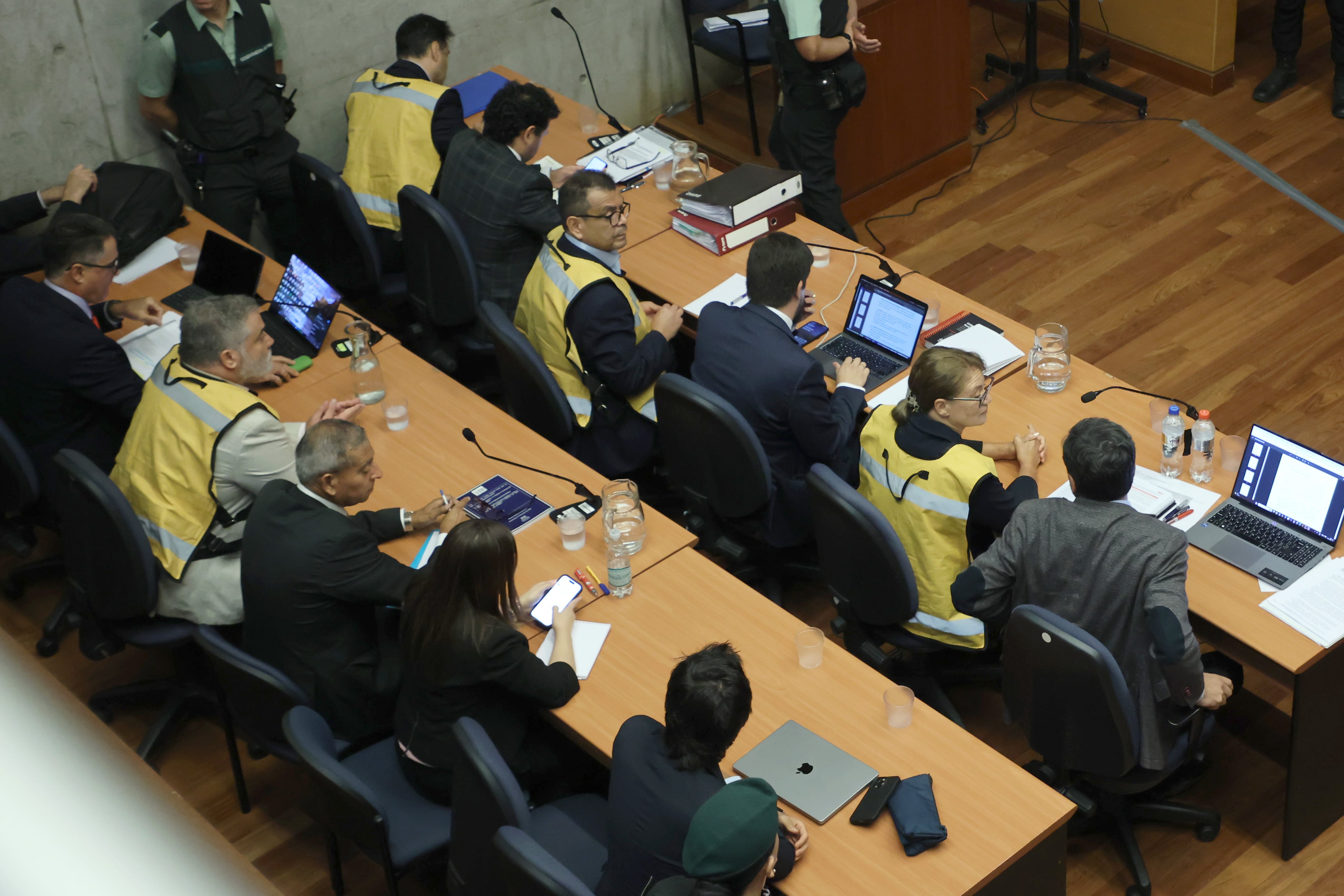 Santiago 17 de marzo 2026.
En el septimo juzgado de garanta se lleva a cabo la reformalizacion en el marco de la investigacion conocida como Trama bielorrusa.
Dragomir Yankovic/Aton Chile