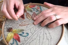 Qué es el bordado crewel y cómo iniciarse en él