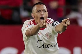 La marca histórica que anotó Alexis Sánchez con el gol que sacó al Sevilla de la zona de descenso