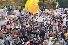 Masivas protestas “No Kings” se expanden en EE.UU. y el mundo contra Trump