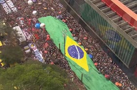 Multitudinarias protestas en Brasil contra posible amnistía a Bolsonaro