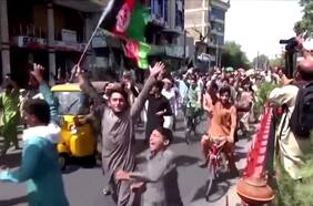 Así fueron las protestas contra los talibanes en el día de la independencia de Afganistán