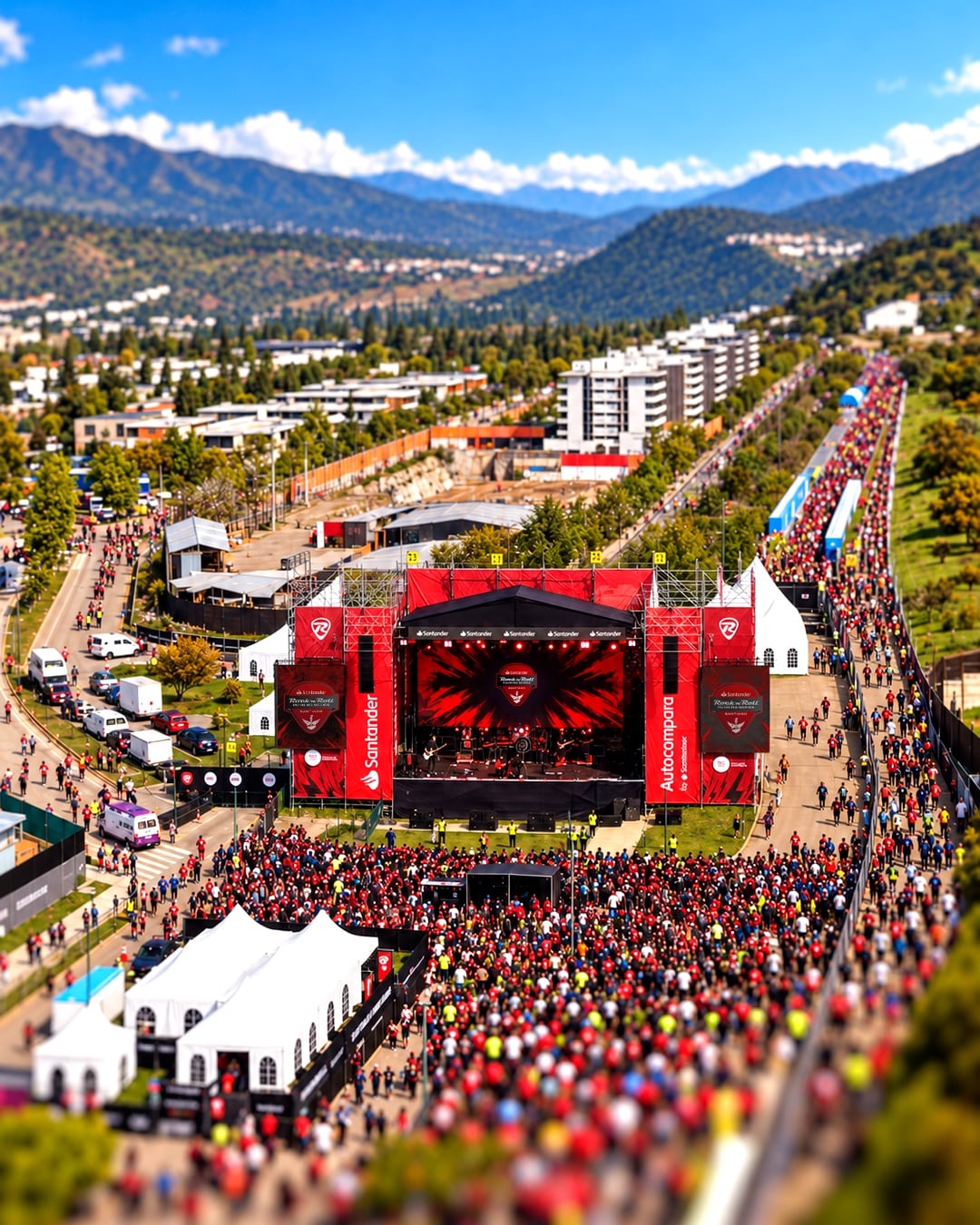 Santander Rock ’n’ Roll Running Series Santiago se consolida como la segunda carrera más masiva de la capital