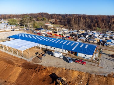 Reconstrucción tras incendios: 199 niños de Punta de Parra vuelven a clases gracias a escuela modular