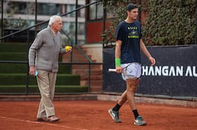 Diego Jarry explica su elección por el tenis: “A Nico le empezó a ir mejor y me di cuenta de lo lindo que es este deporte”