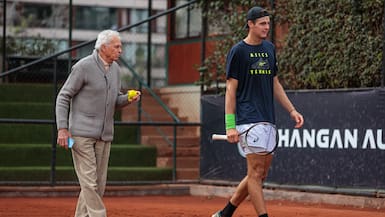Diego Jarry explica su elección por el tenis: “A Nico le empezó a ir mejor y me di cuenta de lo lindo que es este deporte”