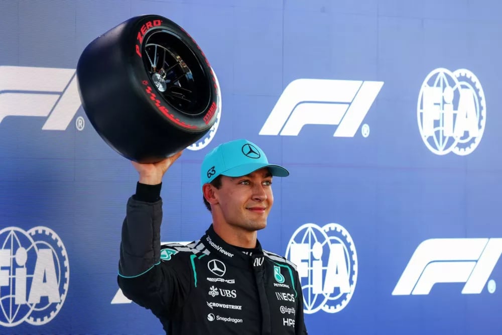 Al igual que en Canadá: Russell le gana la pulseada a Antonelli para quedarse con la pole en el GP de Barcelona