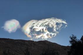 Captan una nube Supercilium en el Valle del Elqui: ¿Cuál es la explicación detrás de este extraño fenómeno?