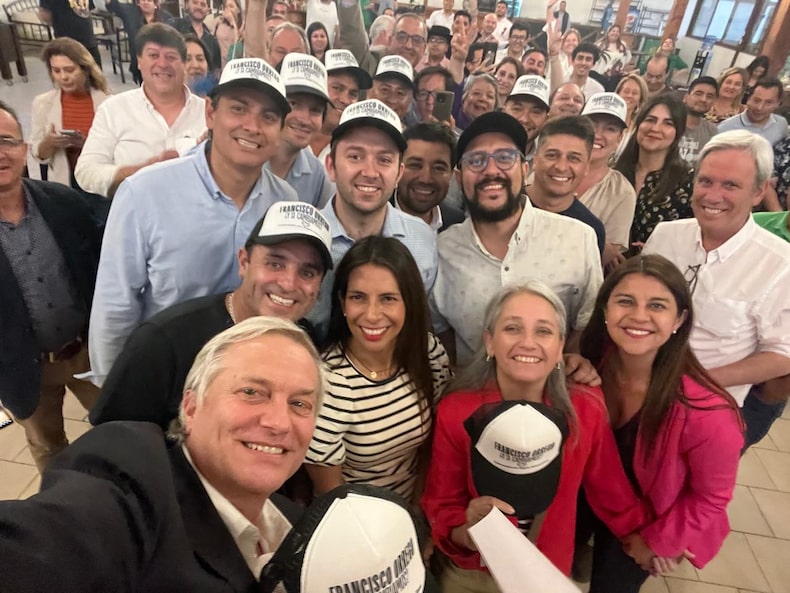 José Antonio Kast y Francisco Orrego