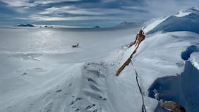 El misterioso hallazgo de una estructura bajo el hielo de la Antártida que permaneció oculta por millones de años