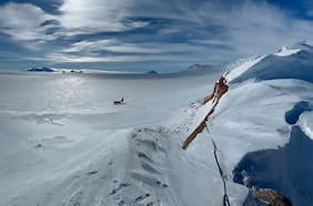 El misterioso hallazgo de una estructura bajo el hielo de la Antártida que permaneció oculta por millones de años