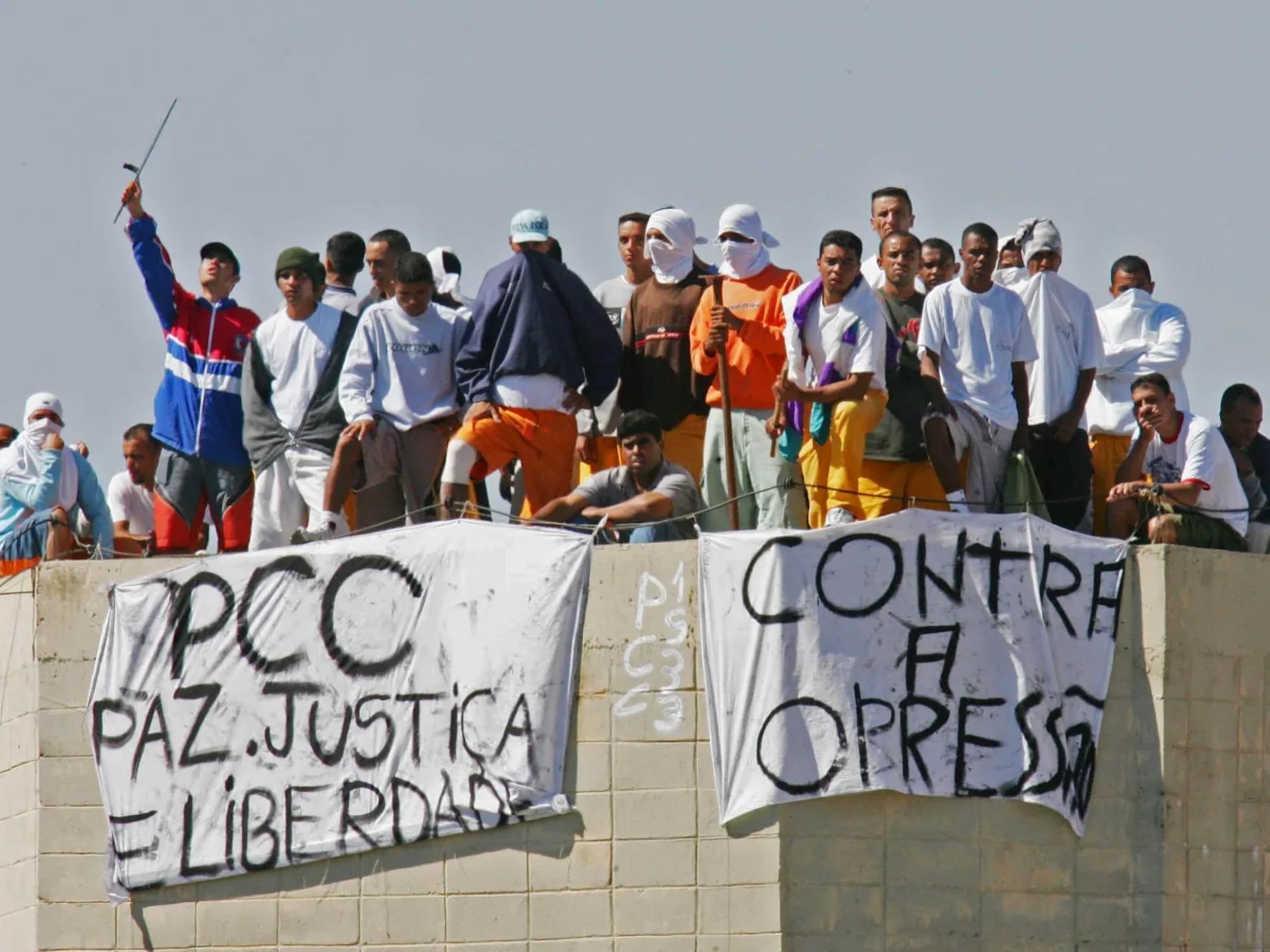 Miembros del Primeiro Comando da Capital.