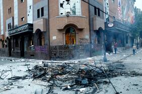 Imputados tras incendio y saqueo en Hotel Principado de Asturias son condenados a 5 y 6 años de cárcel