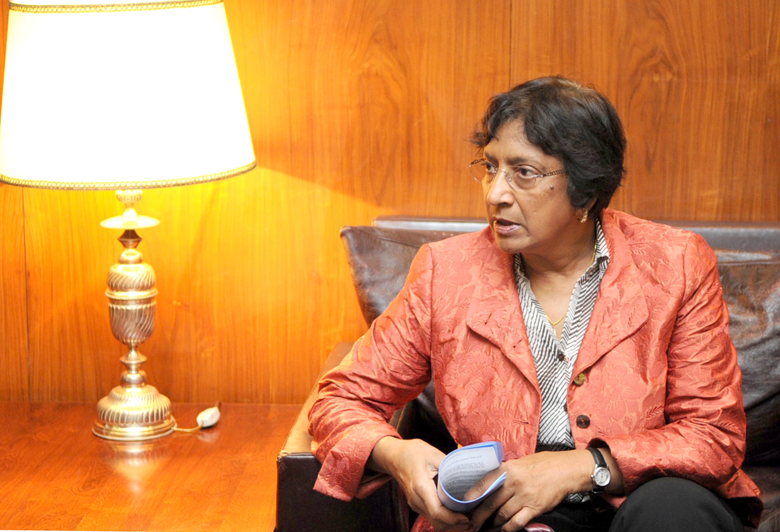 Navi Pillay, jurista sudafricana galardonada con el Premio Nobel de la Paz 2026.