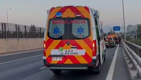 Colisión múltiple entre cuatro vehículos genera congestión en la autopista Vespucio Sur
