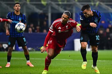 Inter jugó con Liverpool en una nueva fecha de la Champions.