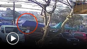 Registran el momento exacto del atropello en Viña del Mar