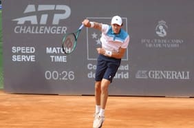 Nicolás Jarry deja escapar la victoria ante Jurij Rodionov y se despide en las semifinales del Challenger de Madrid