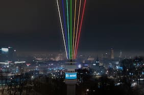 Haz de luz reemplazará a los fuegos artificiales de la Torre Entel