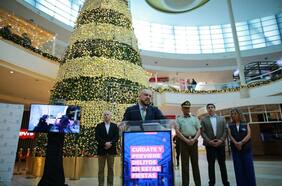 Gobierno lanza campaña para evitar robos en centros comerciales durante las fiestas de fin de año