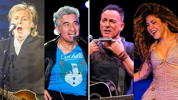 De Zalo Reyes a Shakira, de Bruce Springsteen a Jorge González: los momentos más legendarios que dejó el Movistar Arena