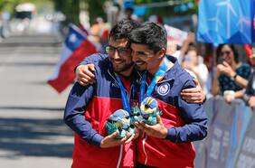 Matías Mansilla es el protagonista de la jornada en el Team Para Chile con un bronce en ciclismo ruta