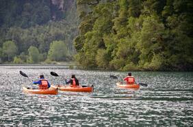 Panoramas golosos y al aire libre en las cercanías del Lago Ranco
