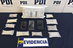 PDI incauta más de un kilo de éxtasis proveniente de Canadá y detiene a tres personas en La Florida