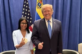 Trump se reúne con Delcy Rodríguez en Nueva York en primer encuentro tras captura de Maduro