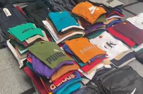 Desbaratan fábrica de ropa falsificada en barrio Meiggs: más de 5 mil prendas incautadas y ocho detenidos