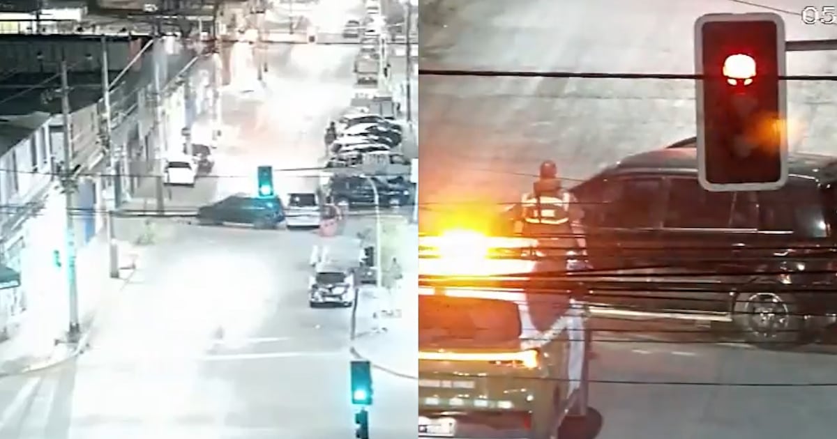 Conductora ebria atropella a tres peatones en Santiago: una víctima está en riesgo vital