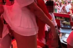 Exdeportista francés desata la polémica por levantar la falda de una influencer