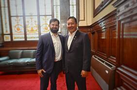 Boric sostiene reunión con presidente de Bolivia, Luis Arce: “Es hora de avanzar en mayor integración”