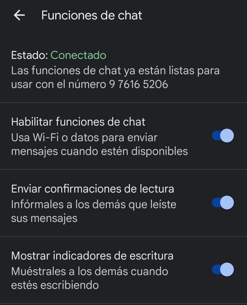guía para celular