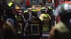 Explosión de balón de gas deja cuatro bomberos lesionados durante incendio en local de comida en Viña del Mar